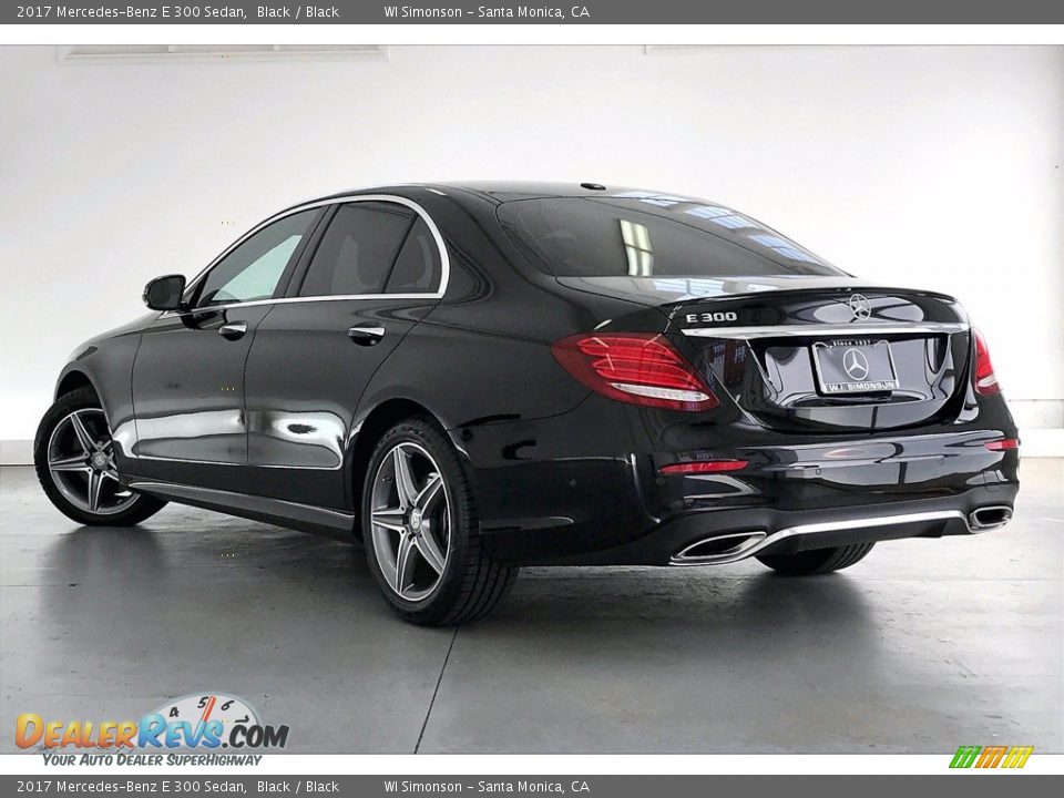 2017 Mercedes-Benz E 300 Sedan Black / Black Photo #10