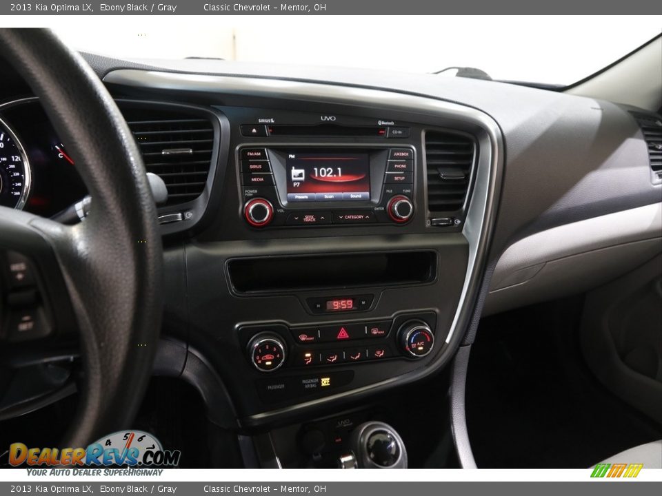 2013 Kia Optima LX Ebony Black / Gray Photo #9