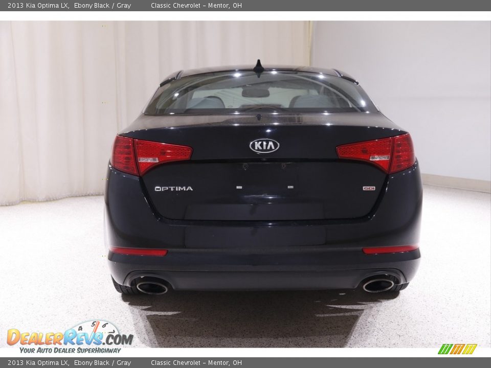 2013 Kia Optima LX Ebony Black / Gray Photo #15