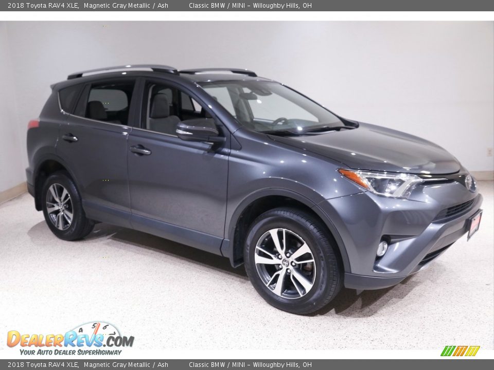 2018 Toyota RAV4 XLE Magnetic Gray Metallic / Ash Photo #1