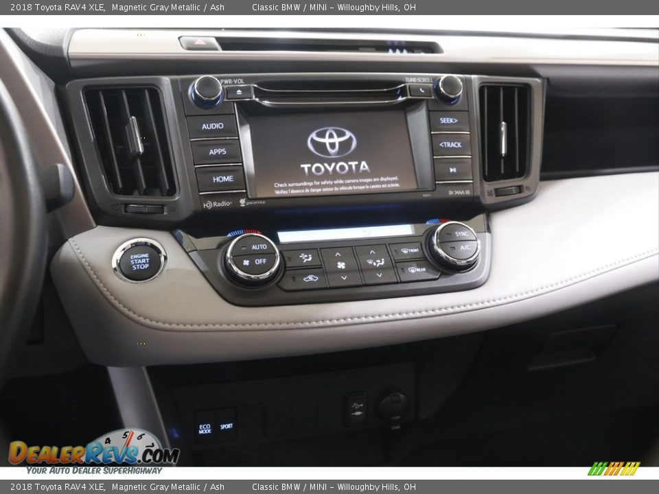 2018 Toyota RAV4 XLE Magnetic Gray Metallic / Ash Photo #9