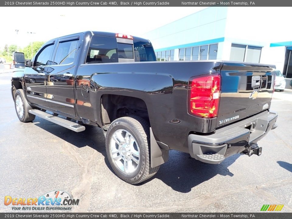 2019 Chevrolet Silverado 2500HD High Country Crew Cab 4WD Black / High Country Saddle Photo #4