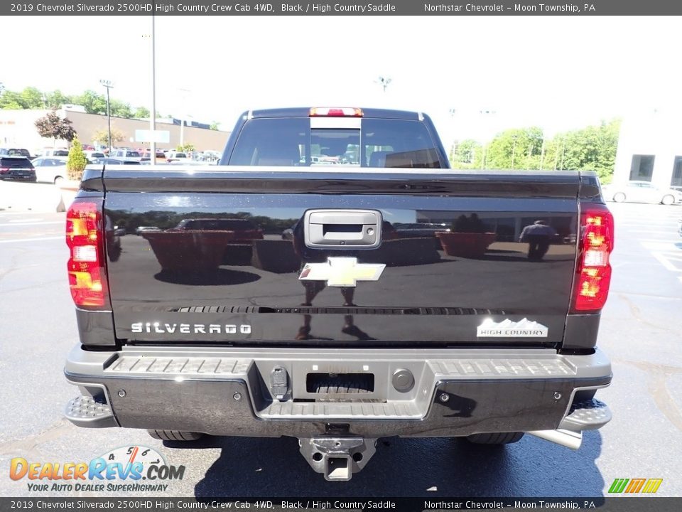 2019 Chevrolet Silverado 2500HD High Country Crew Cab 4WD Black / High Country Saddle Photo #6