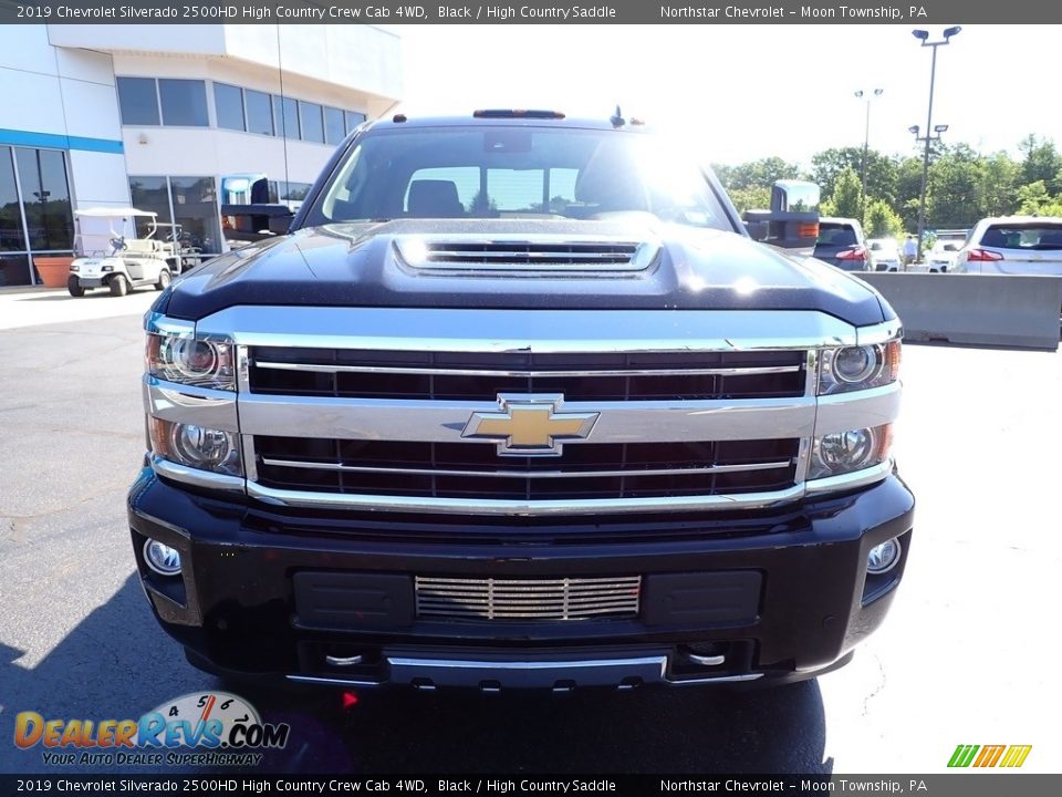 2019 Chevrolet Silverado 2500HD High Country Crew Cab 4WD Black / High Country Saddle Photo #12