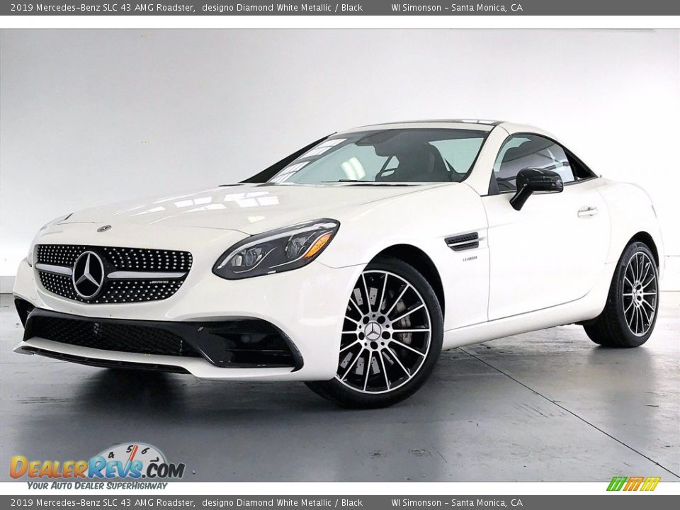 designo Diamond White Metallic 2019 Mercedes-Benz SLC 43 AMG Roadster Photo #12