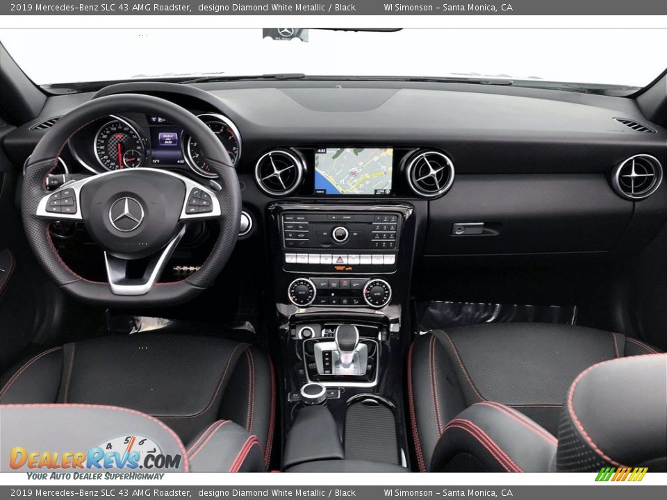 Black Interior - 2019 Mercedes-Benz SLC 43 AMG Roadster Photo #15