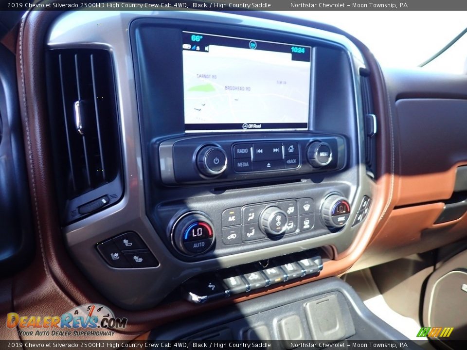 2019 Chevrolet Silverado 2500HD High Country Crew Cab 4WD Black / High Country Saddle Photo #28