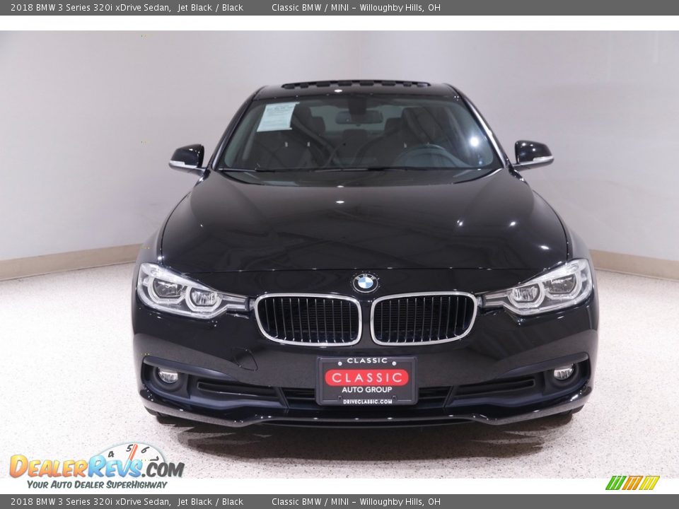 2018 BMW 3 Series 320i xDrive Sedan Jet Black / Black Photo #2