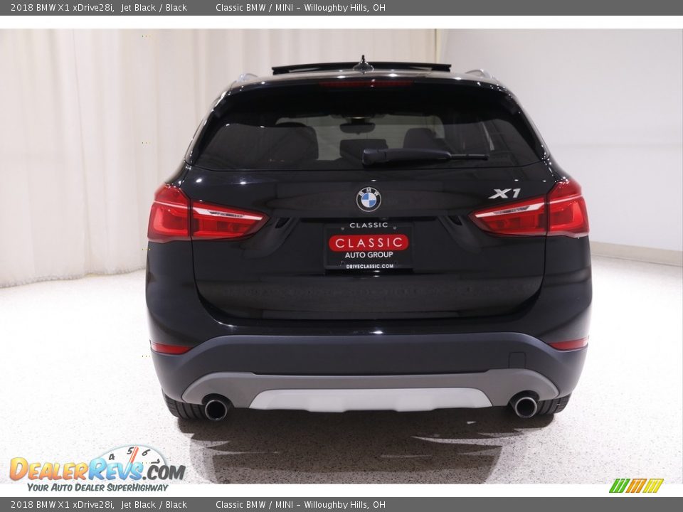 2018 BMW X1 xDrive28i Jet Black / Black Photo #21