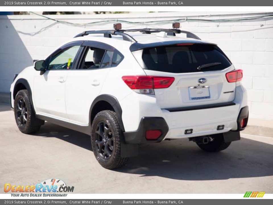 2019 Subaru Crosstrek 2.0i Premium Crystal White Pearl / Gray Photo #2