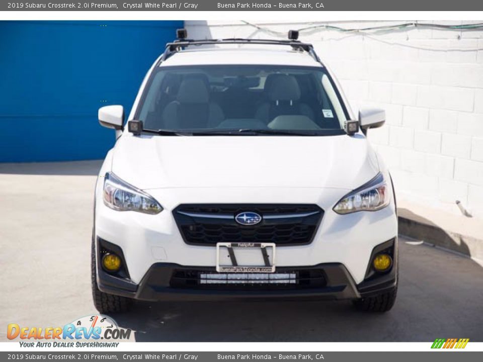 2019 Subaru Crosstrek 2.0i Premium Crystal White Pearl / Gray Photo #7