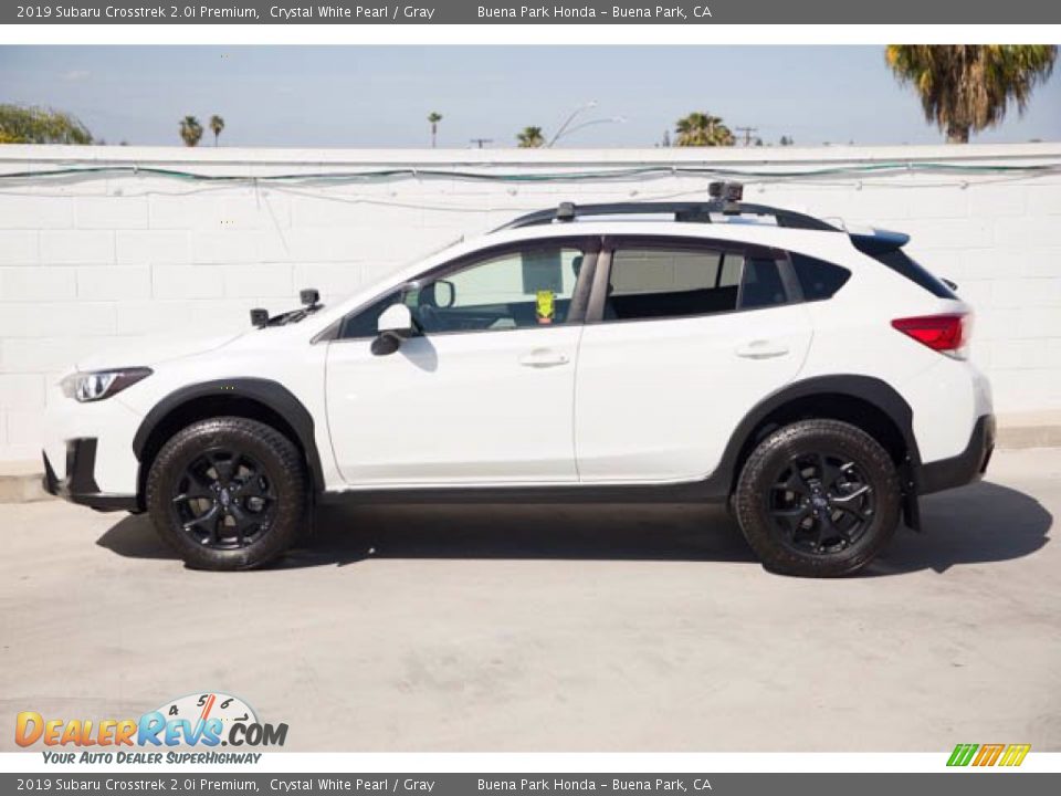 2019 Subaru Crosstrek 2.0i Premium Crystal White Pearl / Gray Photo #8