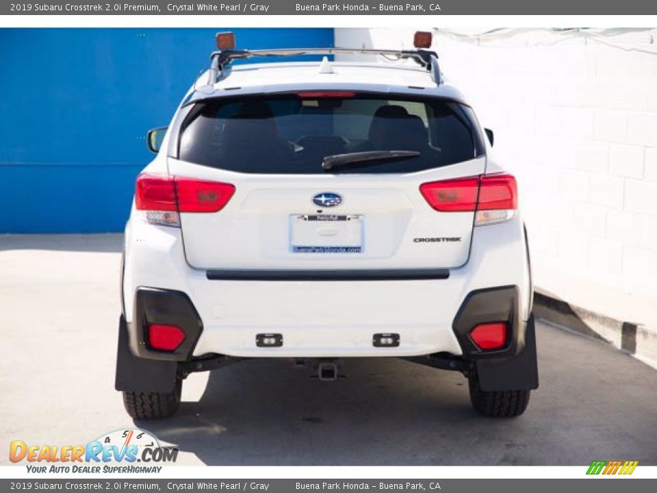 2019 Subaru Crosstrek 2.0i Premium Crystal White Pearl / Gray Photo #9