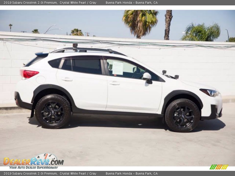 2019 Subaru Crosstrek 2.0i Premium Crystal White Pearl / Gray Photo #13