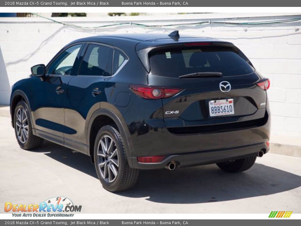 2018 Mazda CX-5 Grand Touring Jet Black Mica / Black Photo #2