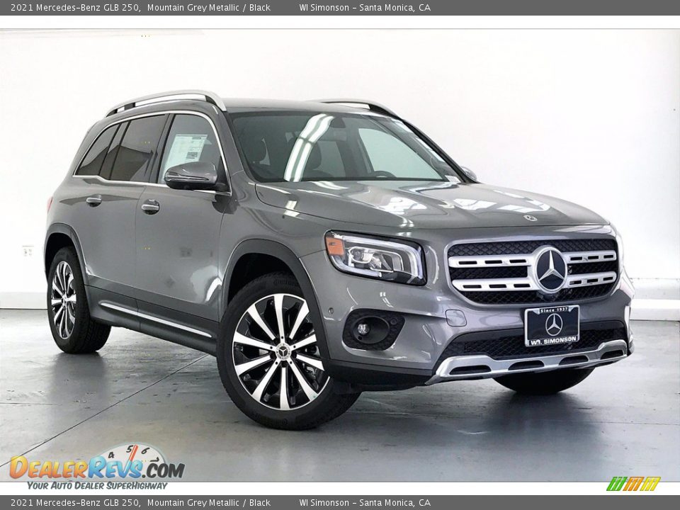 2021 Mercedes-Benz GLB 250 Mountain Grey Metallic / Black Photo #11