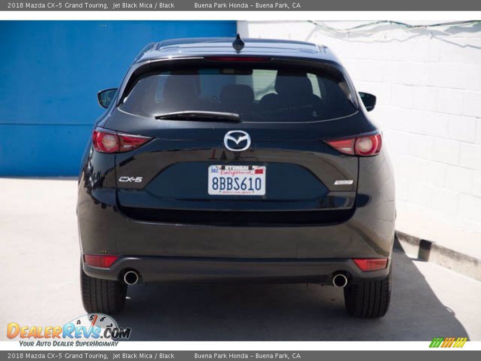 2018 Mazda CX-5 Grand Touring Jet Black Mica / Black Photo #9