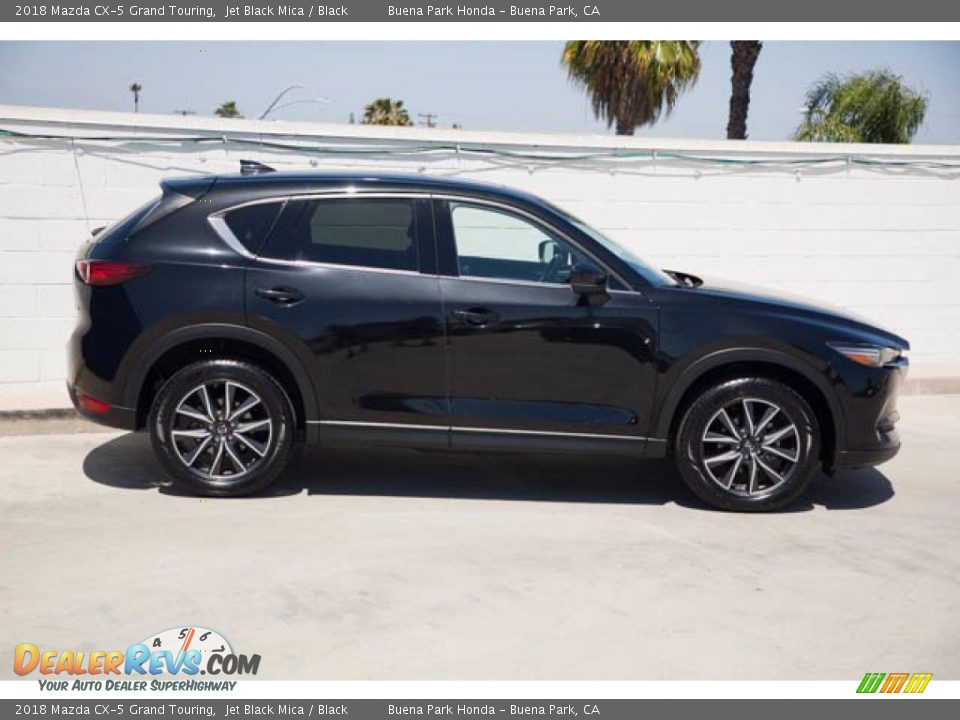 2018 Mazda CX-5 Grand Touring Jet Black Mica / Black Photo #12