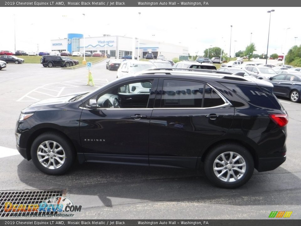 2019 Chevrolet Equinox LT AWD Mosaic Black Metallic / Jet Black Photo #6