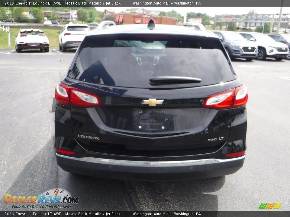 2019 Chevrolet Equinox LT AWD Mosaic Black Metallic / Jet Black Photo #7