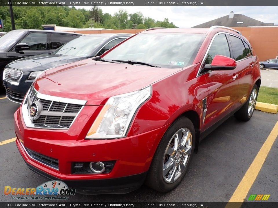 2012 Cadillac SRX Performance AWD Crystal Red Tintcoat / Titanium/Ebony Photo #1