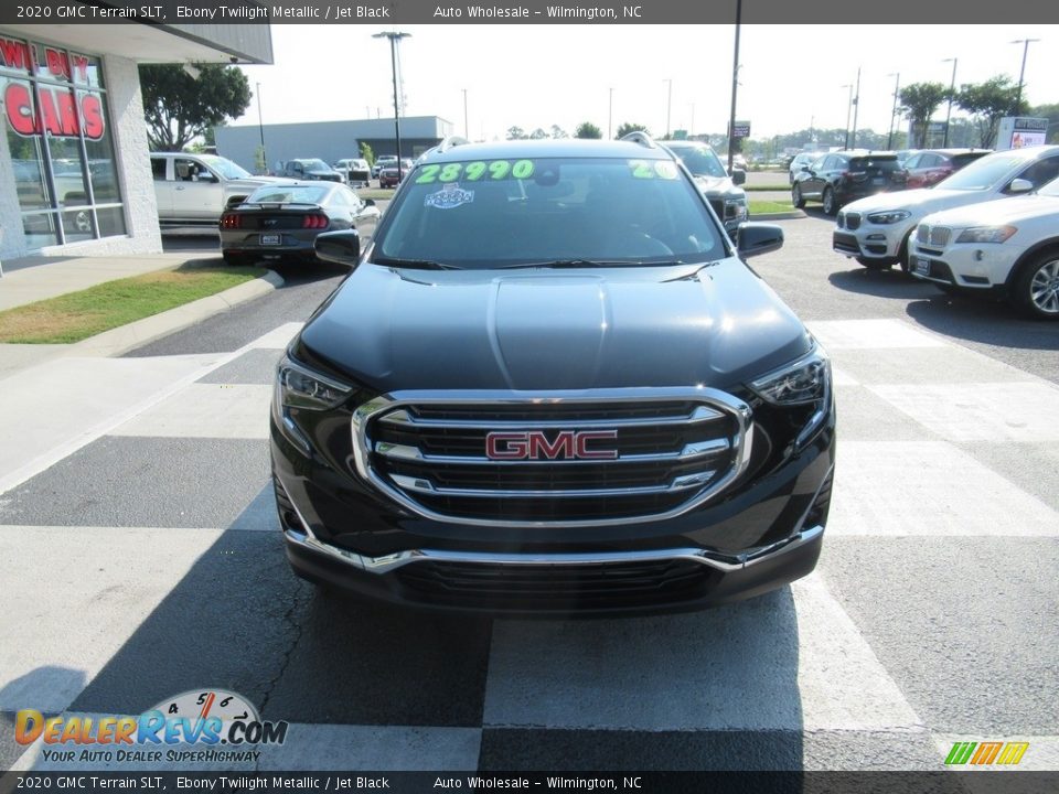 2020 GMC Terrain SLT Ebony Twilight Metallic / Jet Black Photo #2