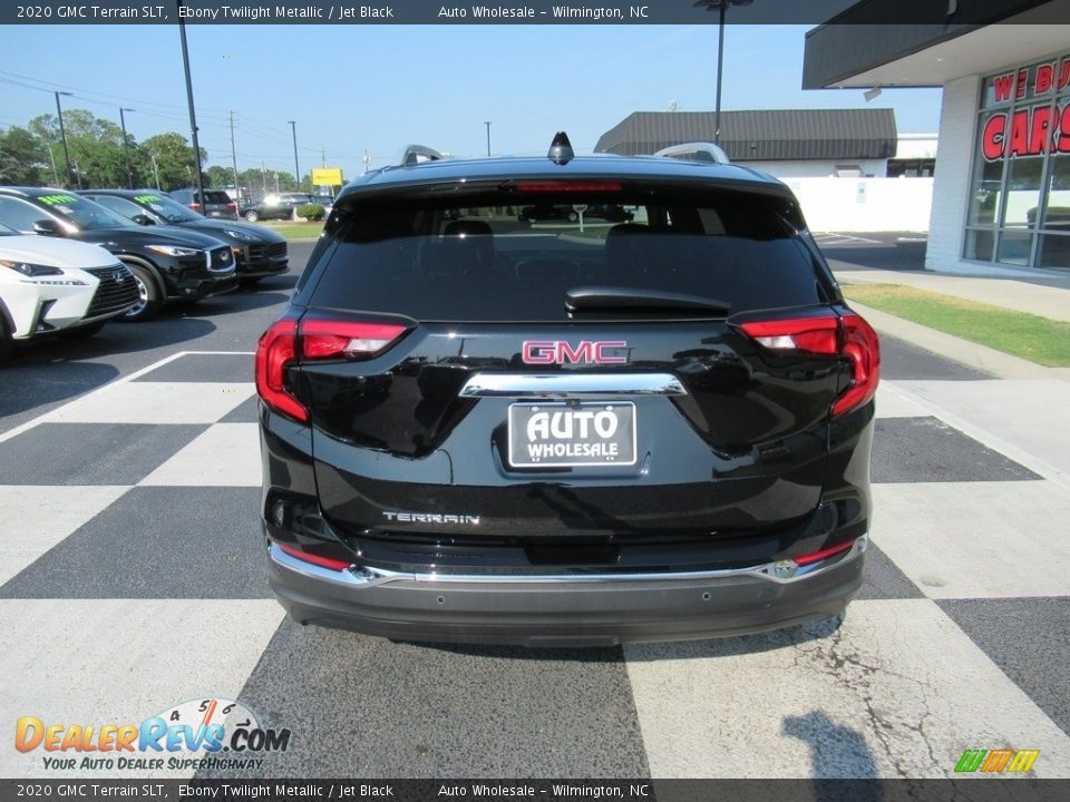 2020 GMC Terrain SLT Ebony Twilight Metallic / Jet Black Photo #4