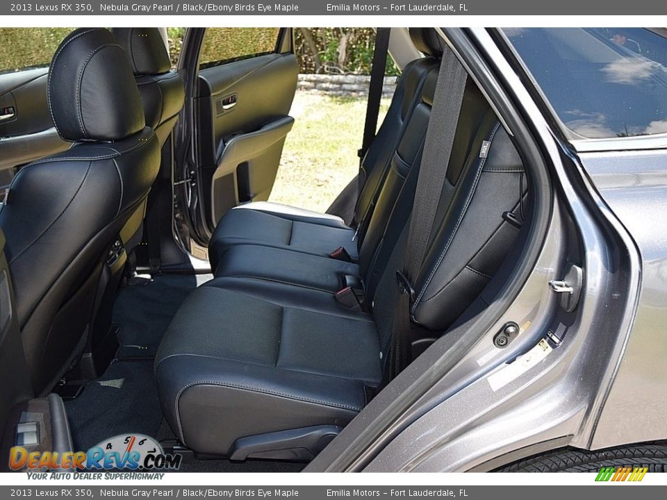 Rear Seat of 2013 Lexus RX 350 Photo #31