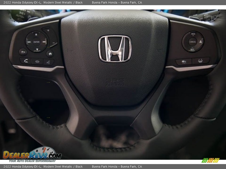 2022 Honda Odyssey EX-L Modern Steel Metallic / Black Photo #19
