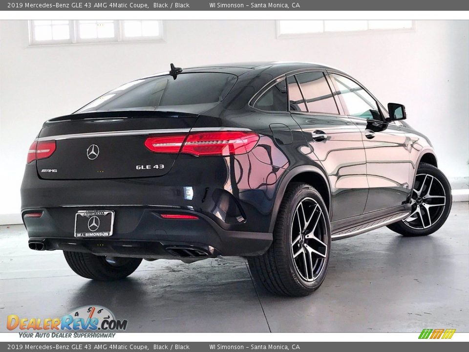 2019 Mercedes-Benz GLE 43 AMG 4Matic Coupe Black / Black Photo #13