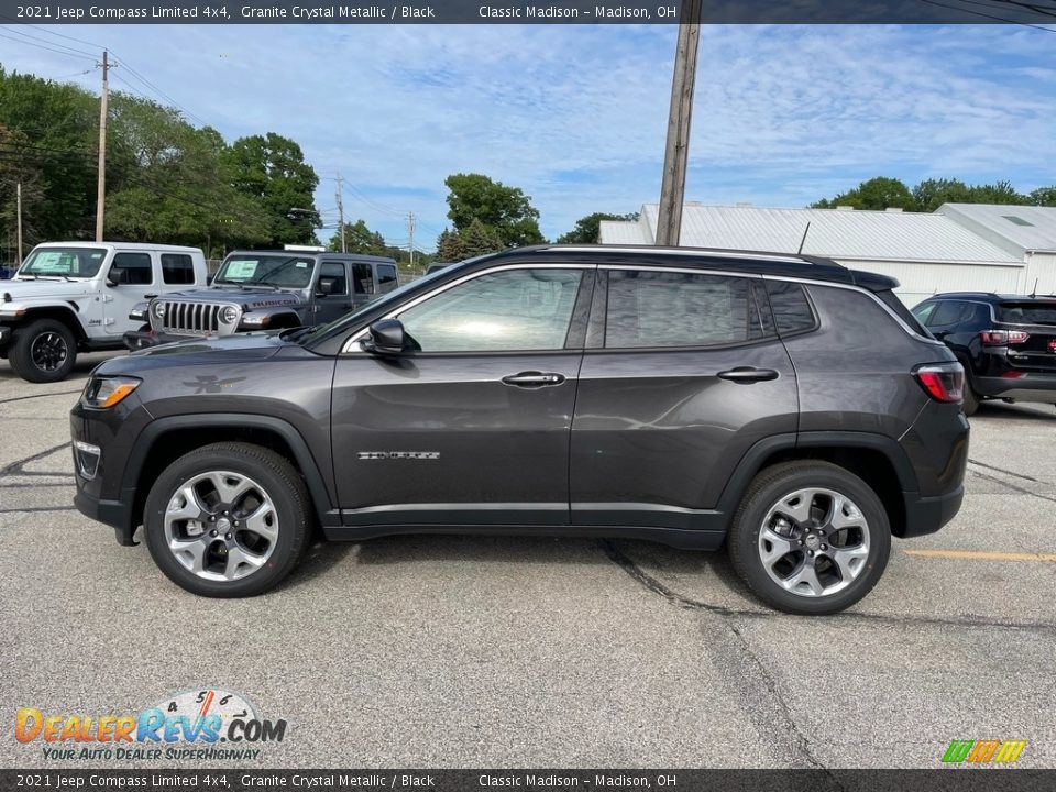 Granite Crystal Metallic 2021 Jeep Compass Limited 4x4 Photo #4