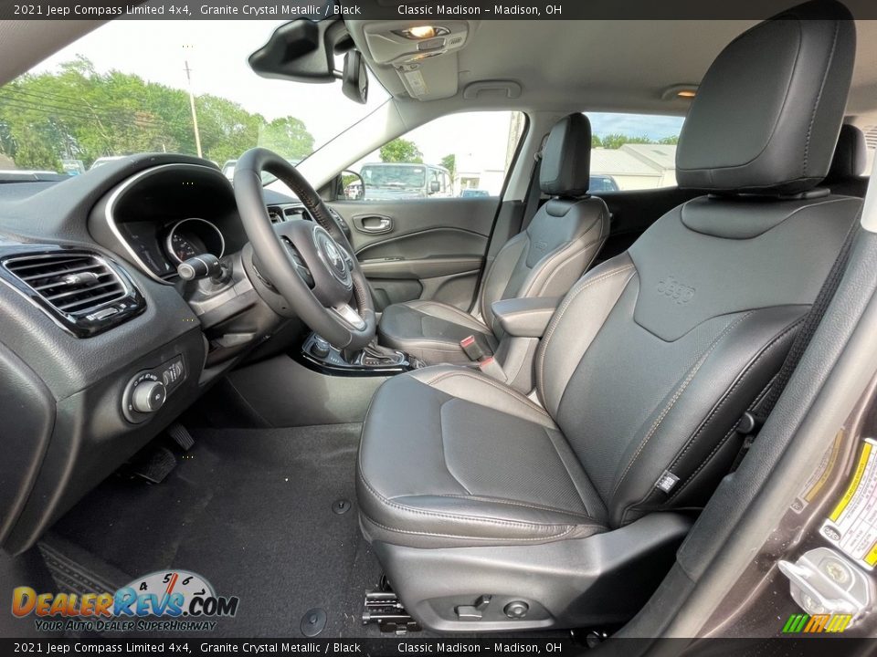 2021 Jeep Compass Limited 4x4 Granite Crystal Metallic / Black Photo #7