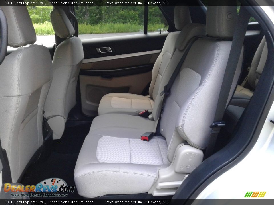 Rear Seat of 2018 Ford Explorer FWD Photo #13