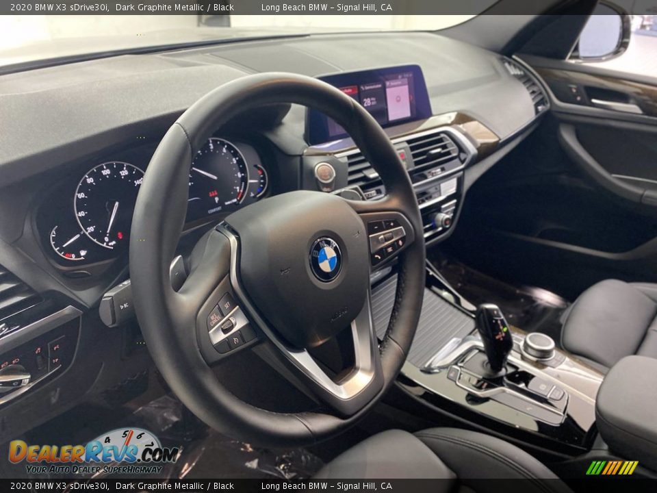 2020 BMW X3 sDrive30i Dark Graphite Metallic / Black Photo #16