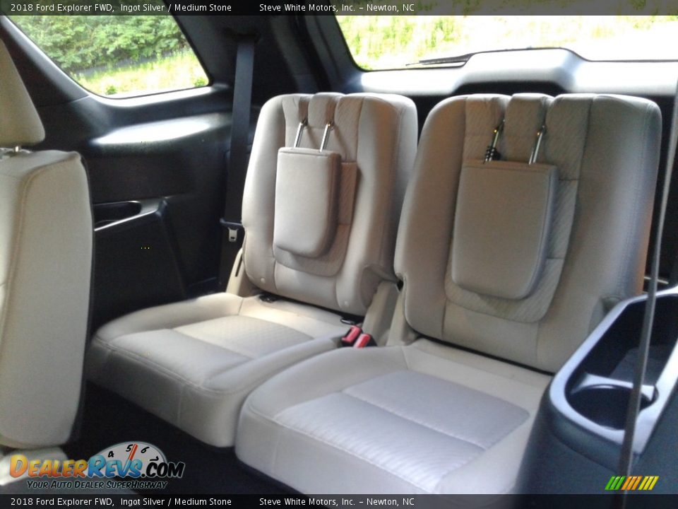 Rear Seat of 2018 Ford Explorer FWD Photo #14