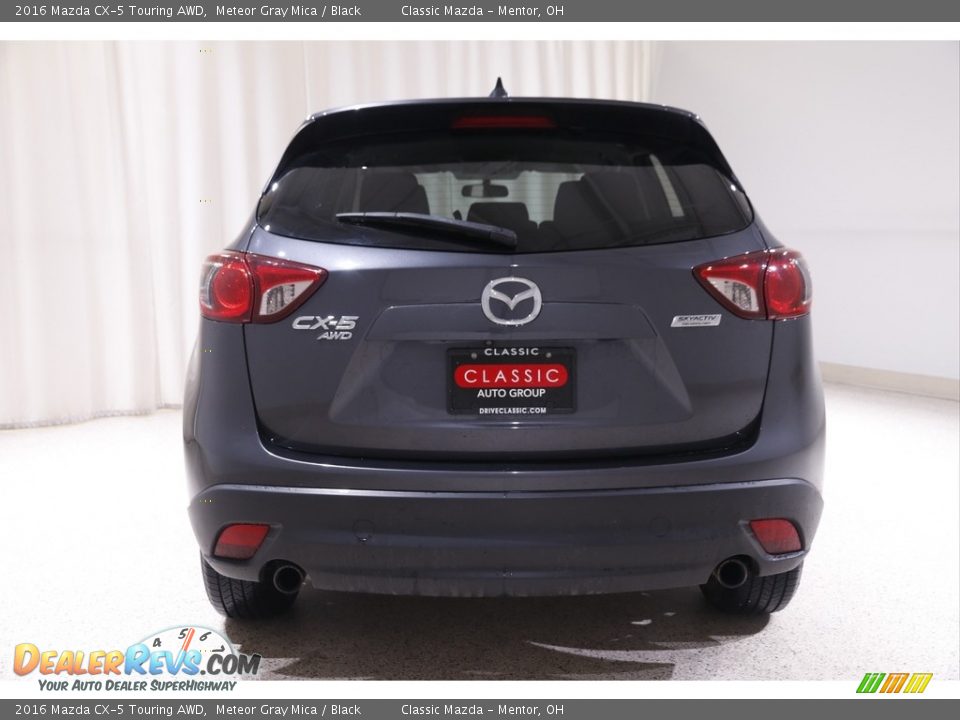 2016 Mazda CX-5 Touring AWD Meteor Gray Mica / Black Photo #16