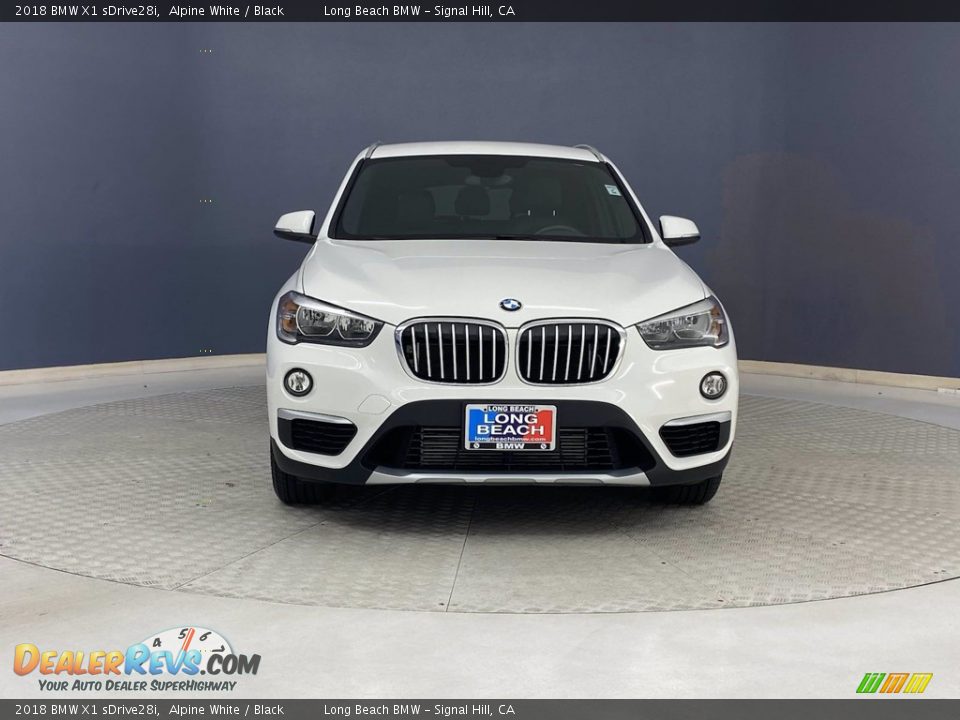 2018 BMW X1 sDrive28i Alpine White / Black Photo #2