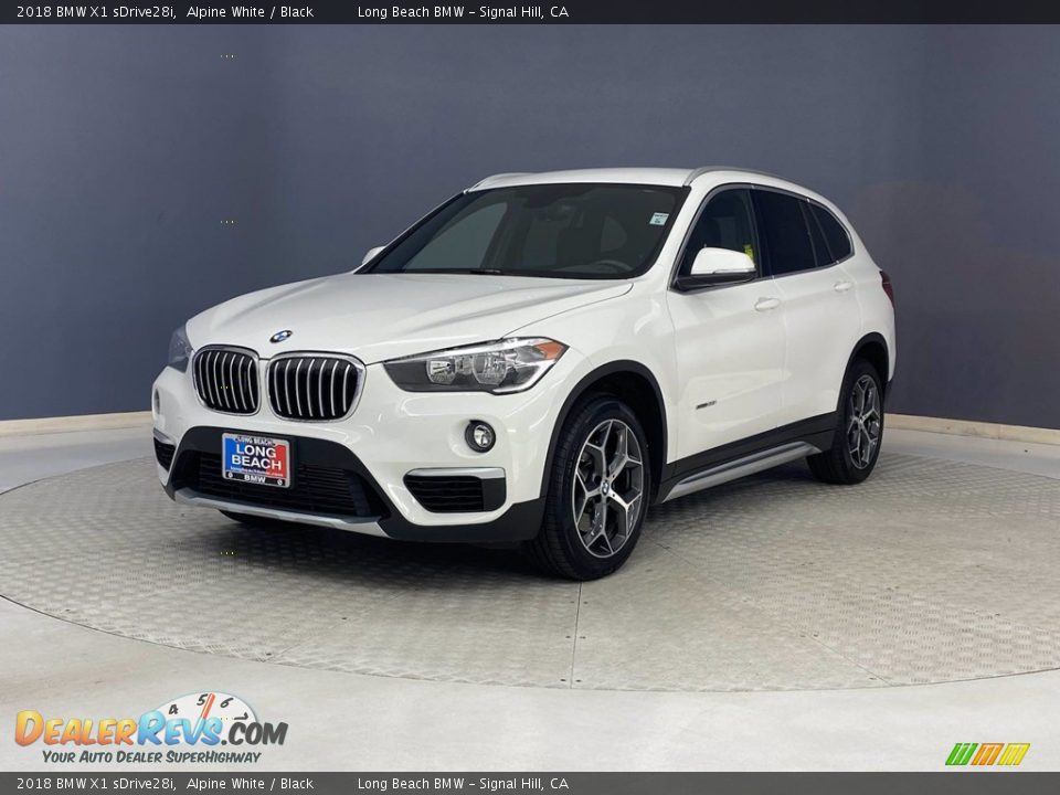 2018 BMW X1 sDrive28i Alpine White / Black Photo #3