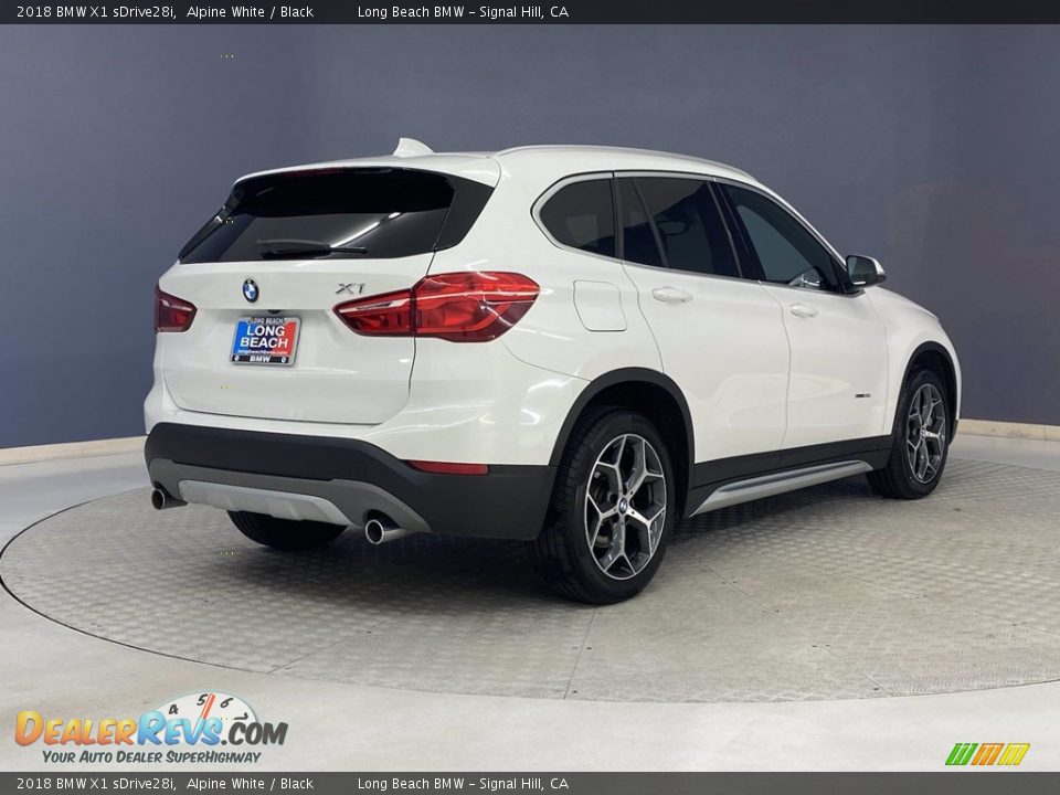 2018 BMW X1 sDrive28i Alpine White / Black Photo #5