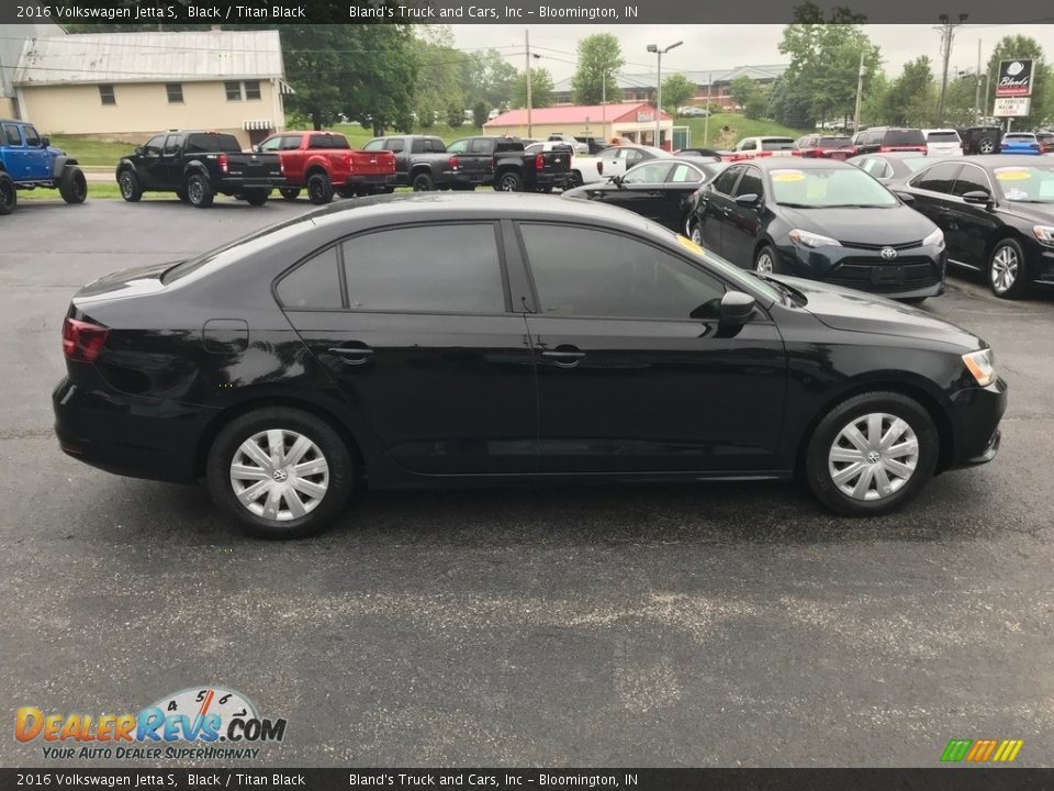 2016 Volkswagen Jetta S Black / Titan Black Photo #5