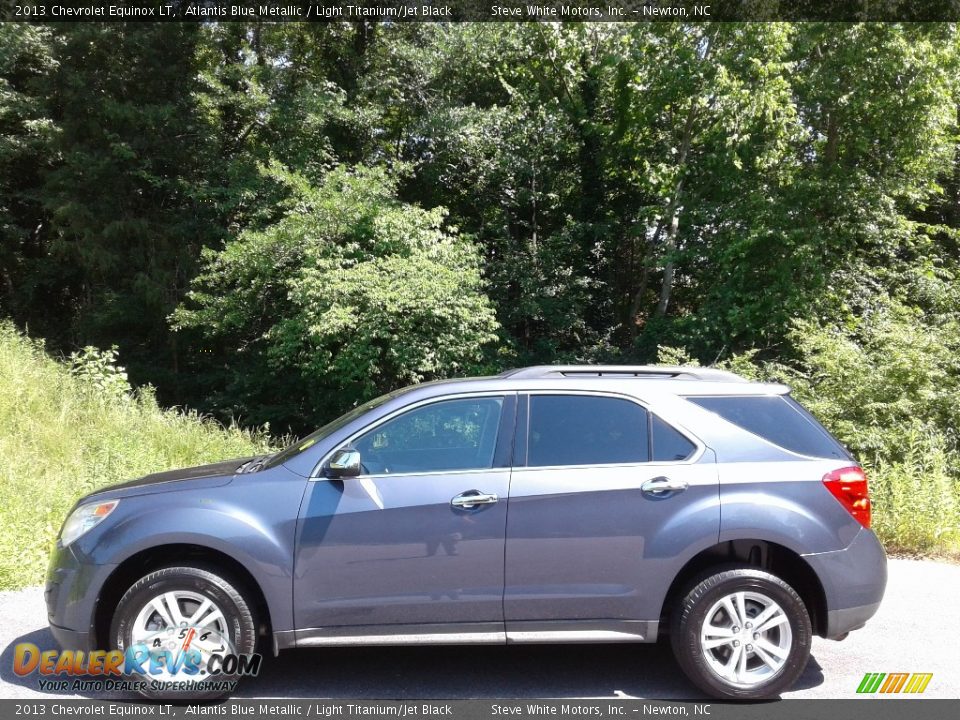 2013 Chevrolet Equinox LT Atlantis Blue Metallic / Light Titanium/Jet Black Photo #1