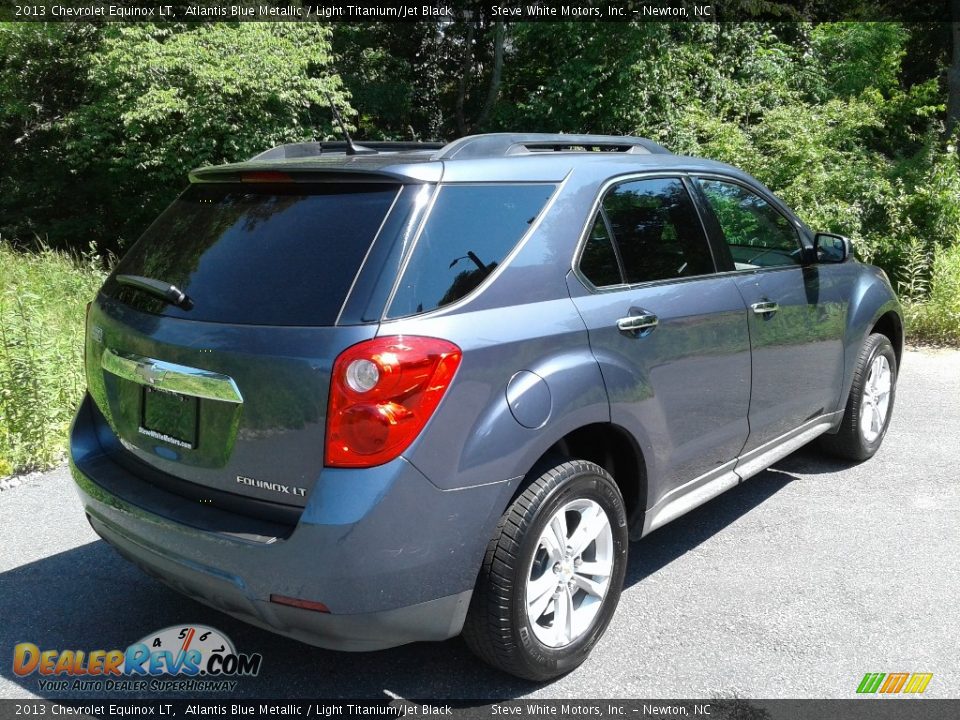 2013 Chevrolet Equinox LT Atlantis Blue Metallic / Light Titanium/Jet Black Photo #6