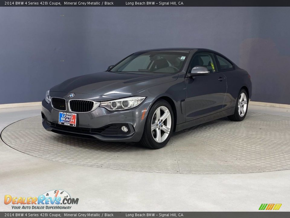 2014 BMW 4 Series 428i Coupe Mineral Grey Metallic / Black Photo #3