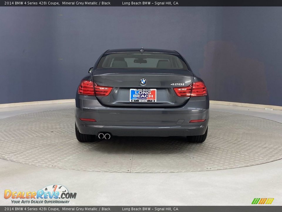 2014 BMW 4 Series 428i Coupe Mineral Grey Metallic / Black Photo #4