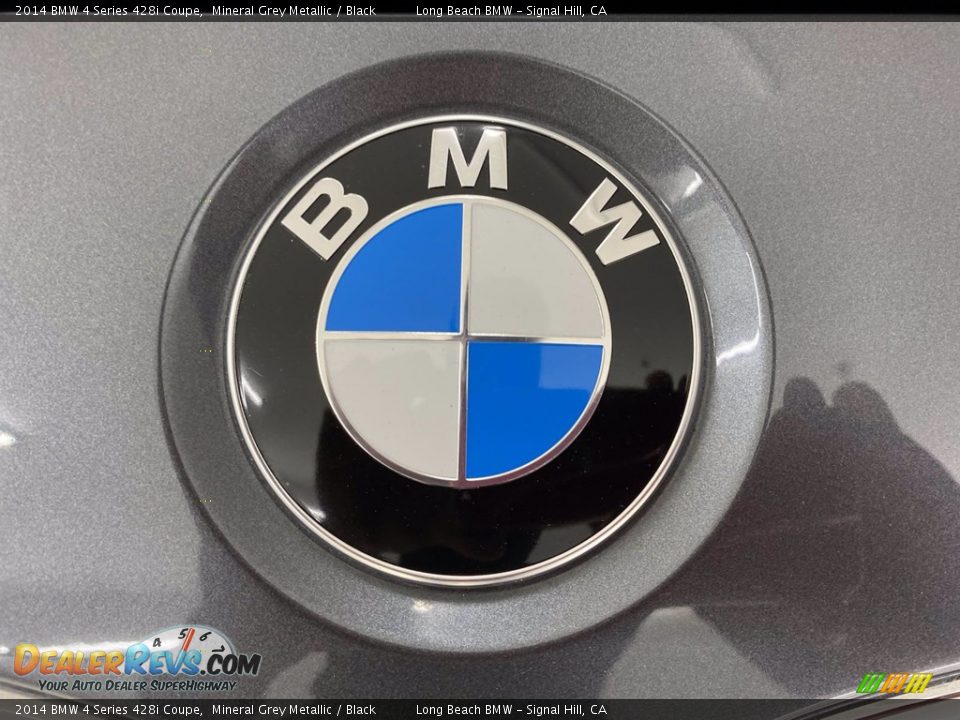 2014 BMW 4 Series 428i Coupe Mineral Grey Metallic / Black Photo #8