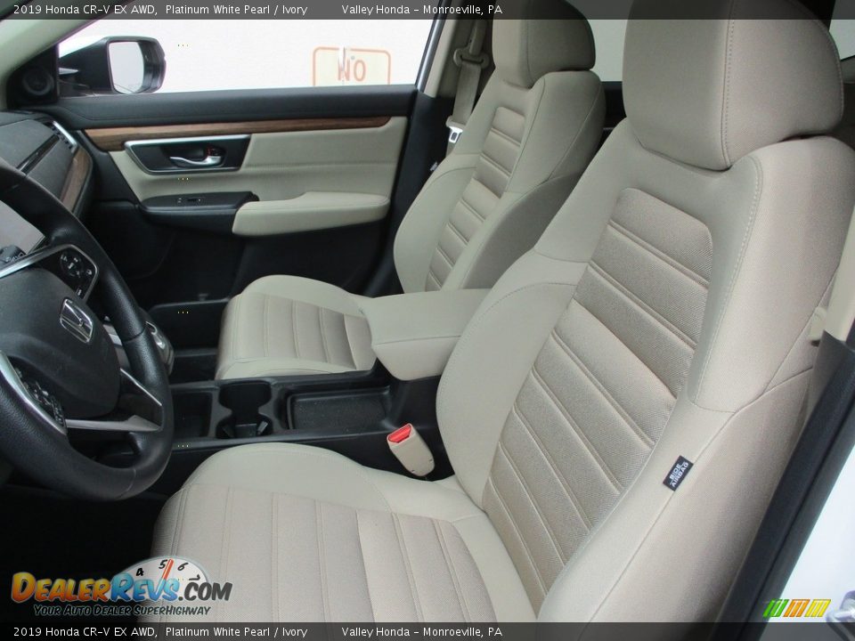 2019 Honda CR-V EX AWD Platinum White Pearl / Ivory Photo #11