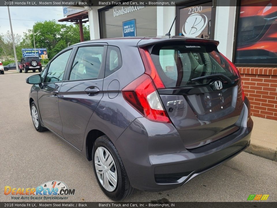 2018 Honda Fit LX Modern Steel Metallic / Black Photo #24