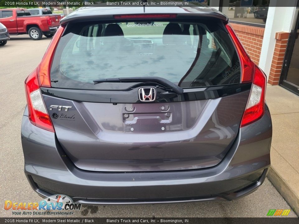 2018 Honda Fit LX Modern Steel Metallic / Black Photo #25