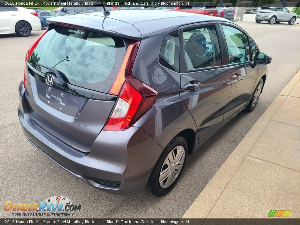 2018 Honda Fit LX Modern Steel Metallic / Black Photo #28