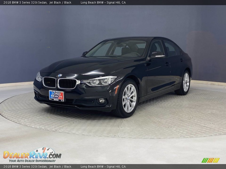 2018 BMW 3 Series 320i Sedan Jet Black / Black Photo #3